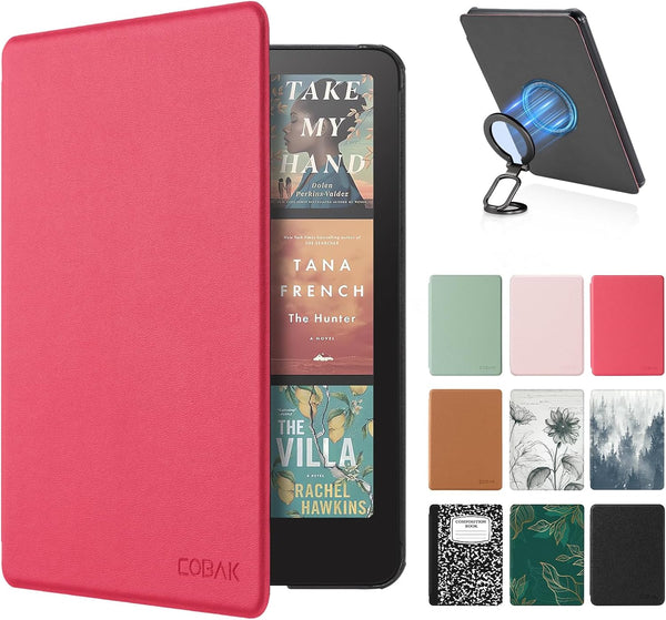 Cobak Magnetic Case for 7" Kindle Paperwhite 12Th Gen 2024 and Kindle Colorsoft - Compatible with Iphone Magsafe, for Popsockets Grip, for Anker Wireless Charging Pads, Magnetic Stand, Auto Wake