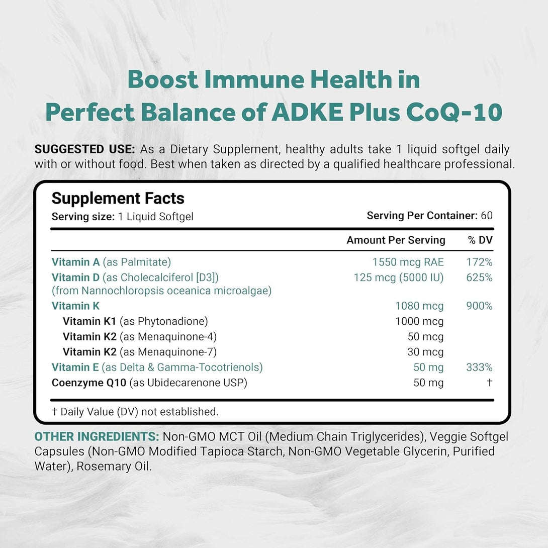 Vegan Tocotrienol with Coq-10 | Nano-Emulsified in EVOO for Better Absoprtion | Non-Gmo, Soy Free and Vegan Society Certified | 60 Veggie Softgels (Carrageenan Free)