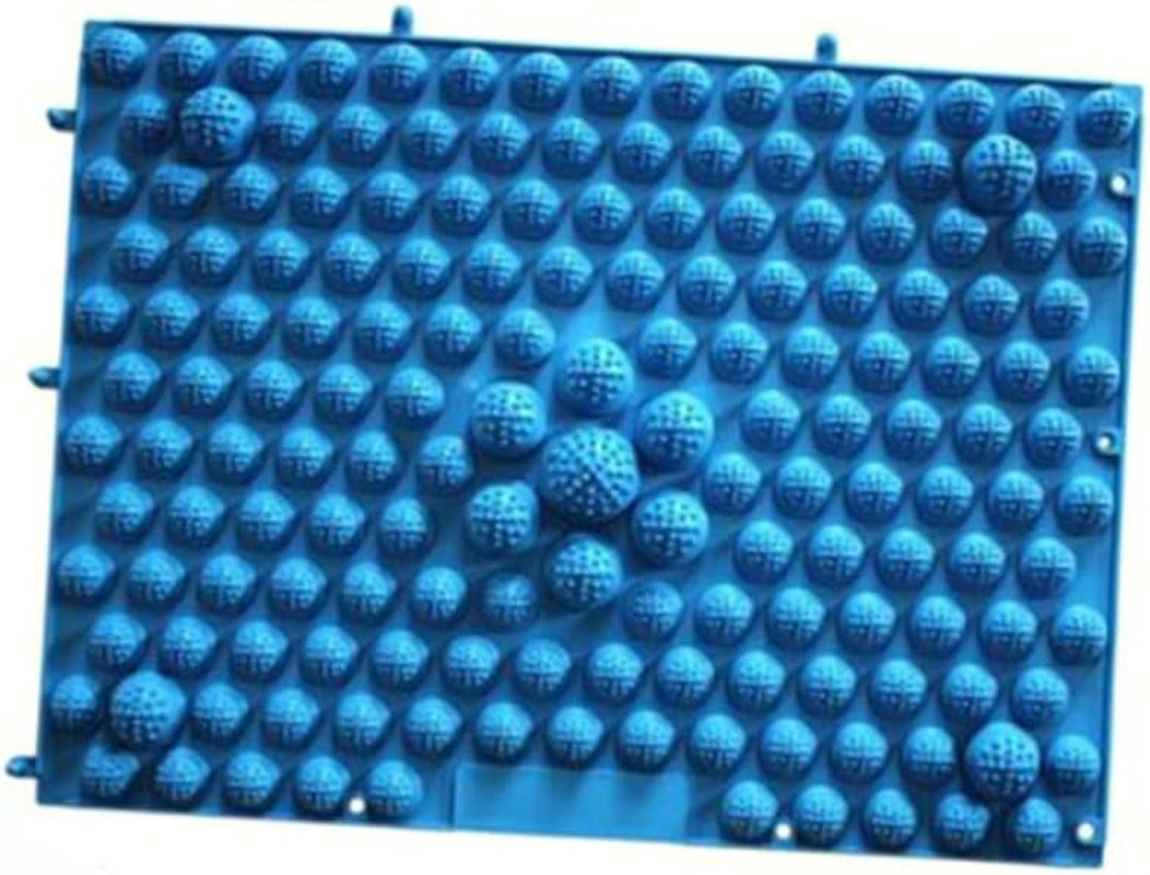 Foot Massage Mat Acupressure Plate for Blood Circulation Relief Portable TPE Reflexology Pebble Mat for Office Workers and Seniors Convenient Relief