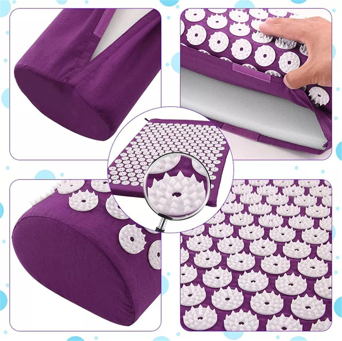 200Pcs Acupressure Plastic Spikes & Acupuncture Mat Nails & Acupressure Strap Wrap Spikes