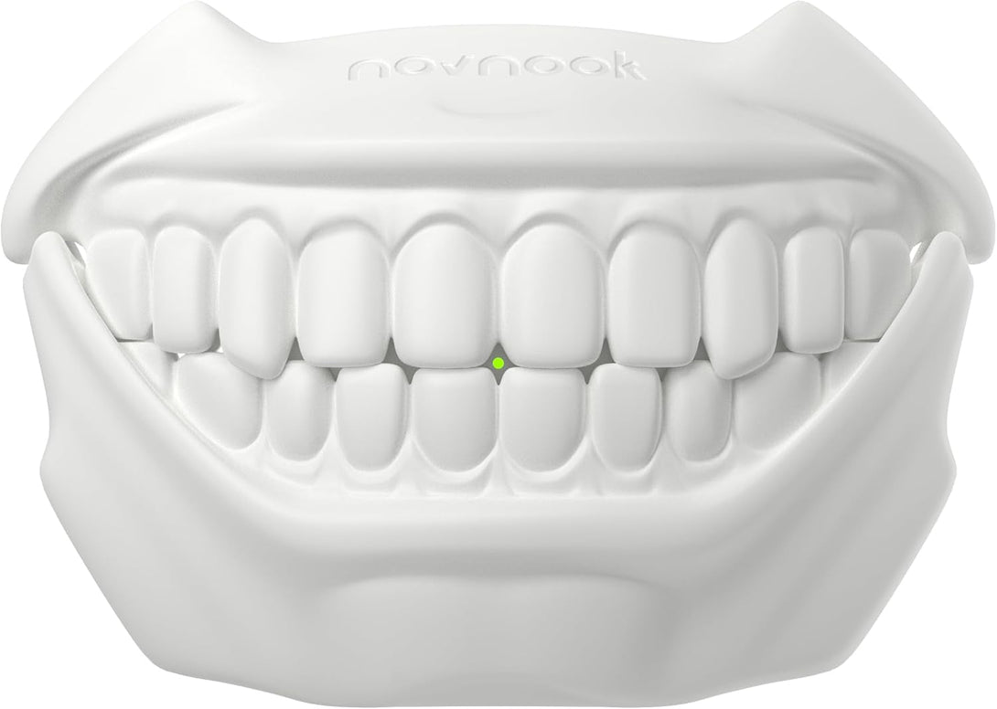 For Airpods Pro 2Nd Generation Case, Unique Funny Teeth Design, Soft Silicone Shell, Compatible with Wireless Charging (Star White)