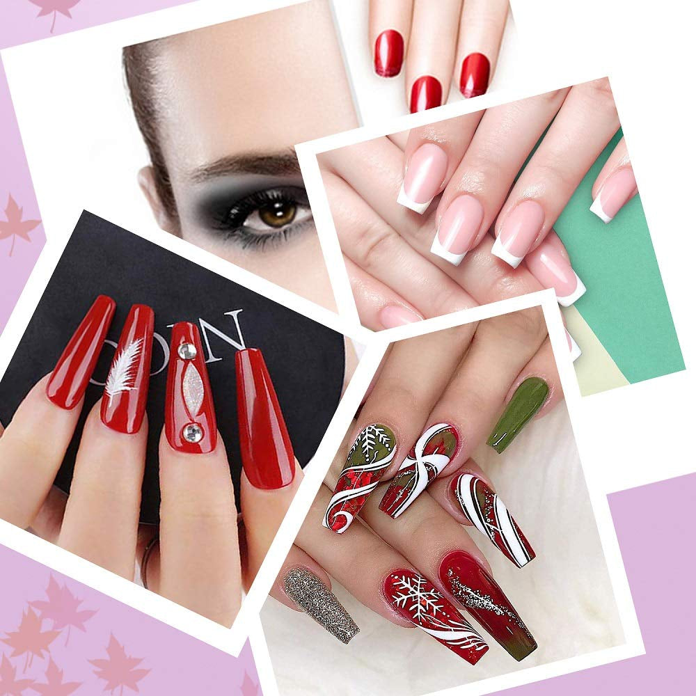 150 Pcs Clear Nail Swatch Sticks with Ring, Fan Shape Nail Art Tips, False Nail Sample Sticks, Nail Practice Color Display, Transparent Board