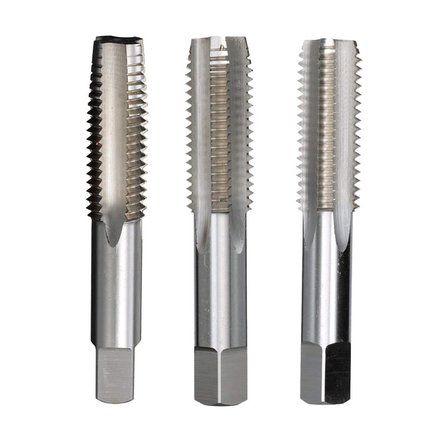 4-48 GH2 3 FLUTE HIGH SPEED STEEL 3 PIECE TAP SET