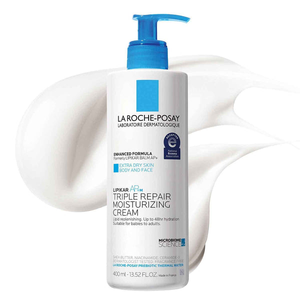 La Roche-Posay Lipikar AP+ Triple Repair Moisturizing Cream | Face & Body Lotion for Dry Skin | Shea Butter & Niacinamide Moisturizer | Gentle Face & Body Cream for Dry, Rough & Sensitive Skin