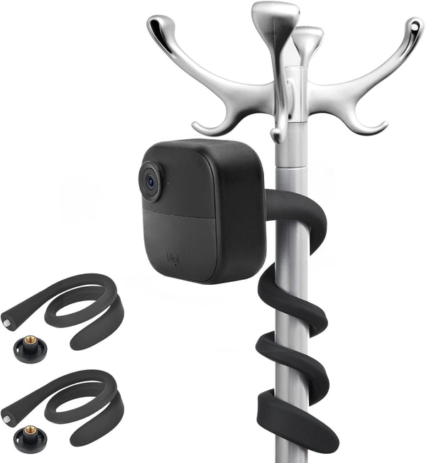 ALERTCAM 2Pack Flexible Twist Mount for Blink XT, Blink XT2, Blink Mini, Blink Outdoor 4 (4Th Gen) / (3Rd Gen) Wireless Home Security Camera System - Black