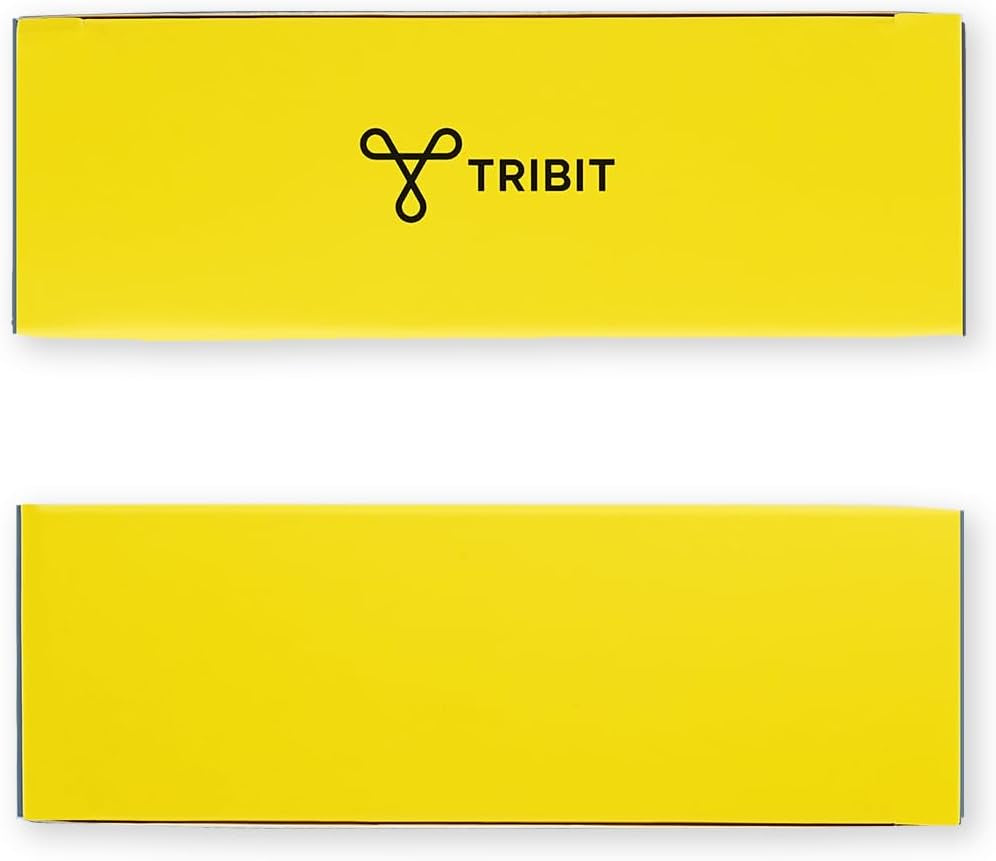 Tribit Open-Ear Headphones Opengo, Wireless Earbuds with Bluetooth 5.3, IPX5 Waterproof Sport Earphones, 104H Playtime with Charging Case, Ergonomic Earhooks, LED Display, Built-In Mic for Workout