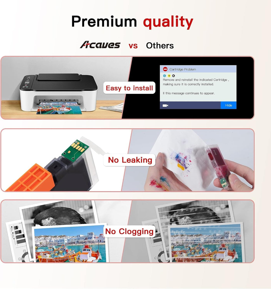 280XXL 281XXL Ink Cartridges High Yield Compatible for Canon Ink 280 and 281 Cartridges for Canon Tr8620A Ink Cartridges TR8620 TR8520 TR8600 TS9521C Printer, 5 Pack PGBK Black Cyan Magenta Yellow