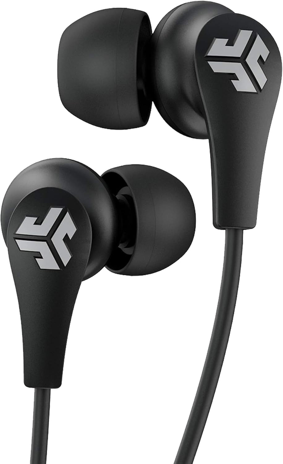 Jlab Jbuds Pro Bluetooth Wireless Signature Earbuds, Black, Titanium 10Mm Drivers, 10-Hour Battery Life, Music Controls, Noise Isolation, Bluetooth 4.1 Extra Gel Tips and Cush Fins
