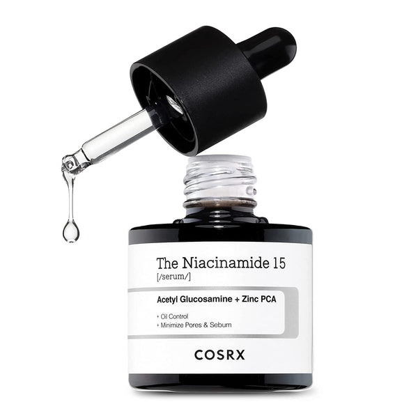 COSRX 15% Niacinamide Face Serum, 0.67 Fl Oz, Pore Minimizer Serum for Face, Even Skin Tone, Korean Skin Care