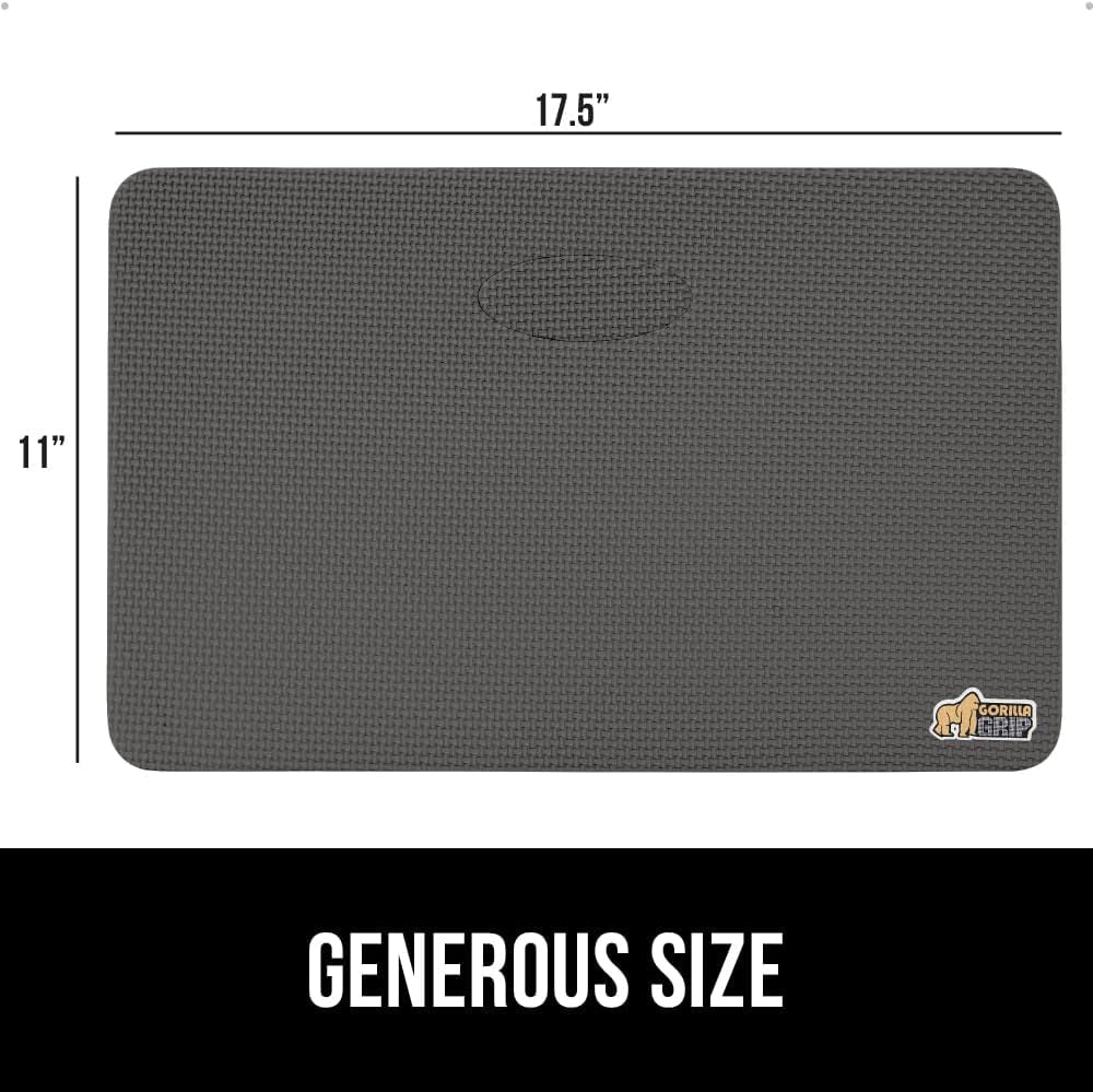 GORILLA GRIP Extra Thick Patent Pending Garden Kneeling Pad, Supportive Soft Foam Knee Cushioning for Gardening, Water Resistant Construction, Bathing Baby, Workout Supplies, Lightweight