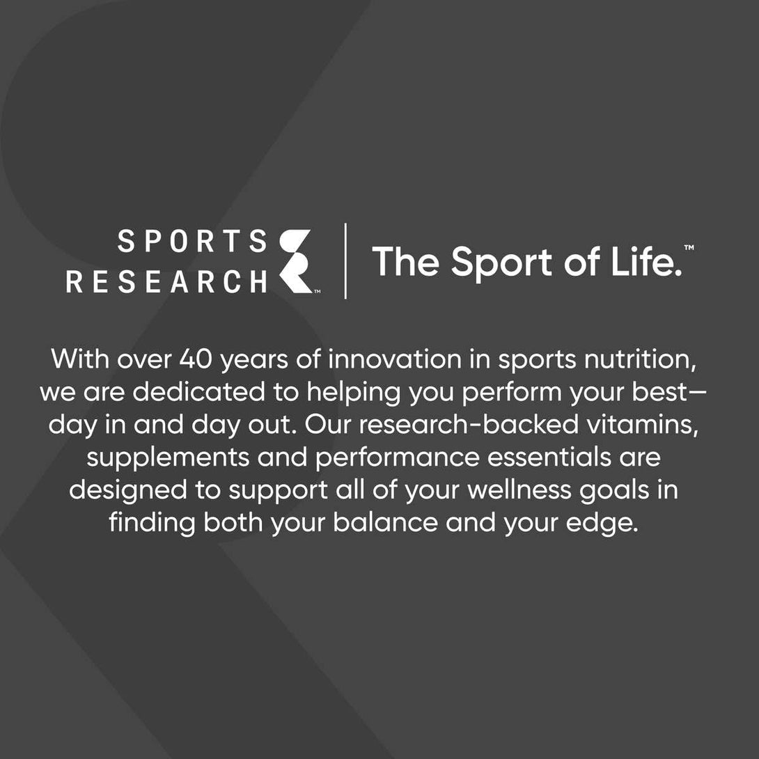 Sports Research® Magnesium Glycinate - Supports Restful Sleep & Enzymatic Processes - 160 Mg Chelated Magnesium - Vegan Capsule - 90 Count
