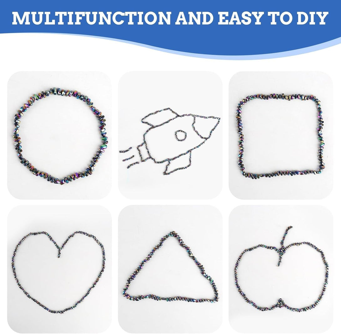 550Pcs Ferrite Putty, Fidget Toys, Fidget Toys Adults, Desk Fidgets Toys for Office Stress/Anxiety Relief ,Adults Gifts