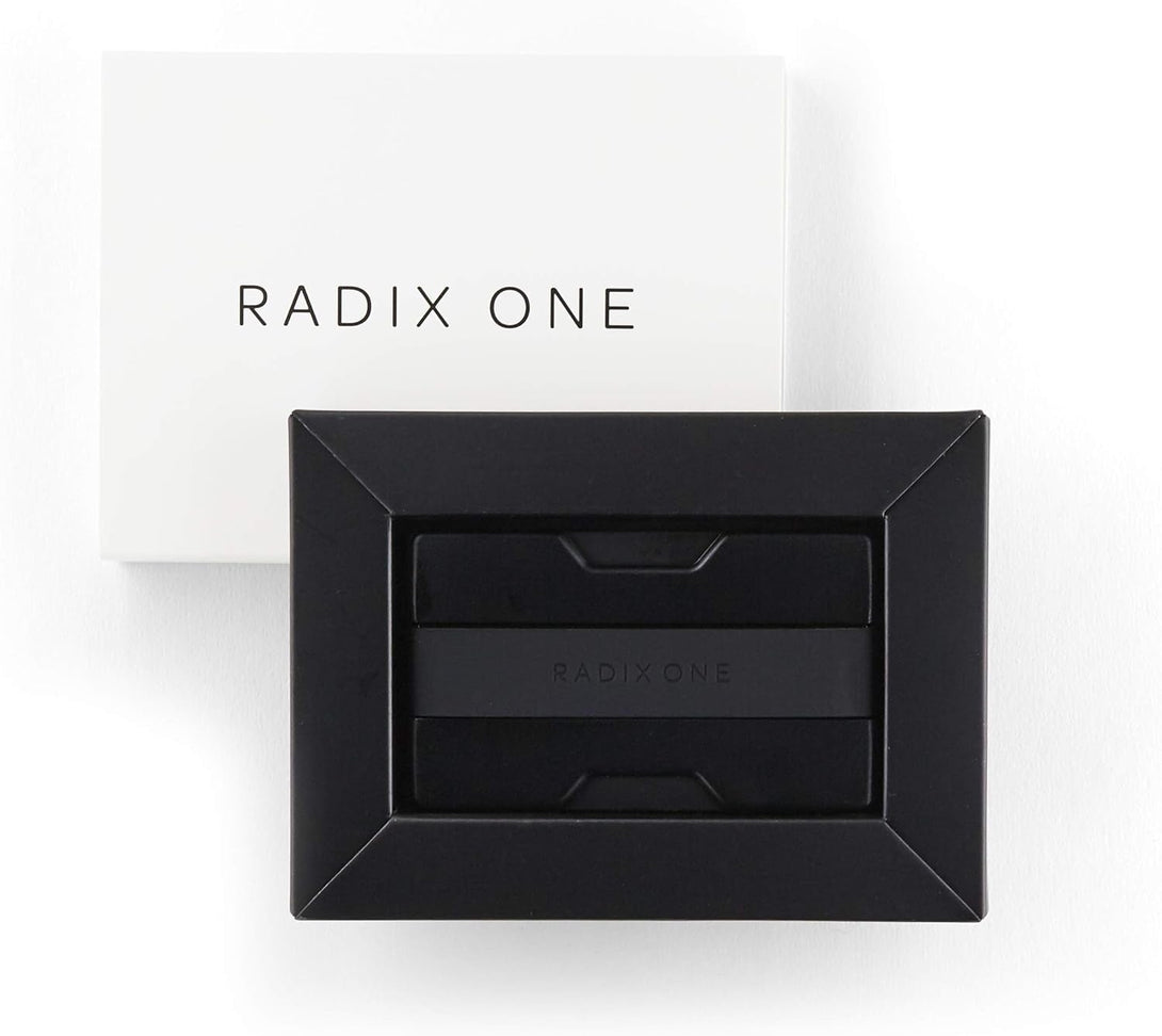 Radix One Slim Wallet - Minimalist Ultralight Polycarbonate Money Clip