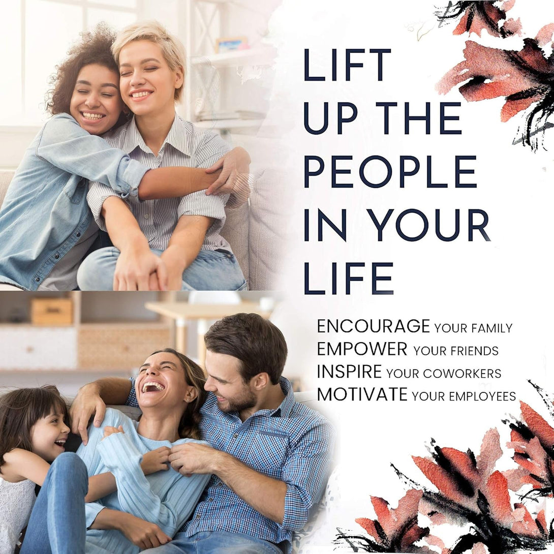 Bath Bombs for Women Relaxing with Inspirational Messages, 12 Natural and Organic Bath Bombs with Essential Oils & Skin Moisturizing Shea Butter. Birthday Gift, Appreciation Gift for Wife Girlfriend