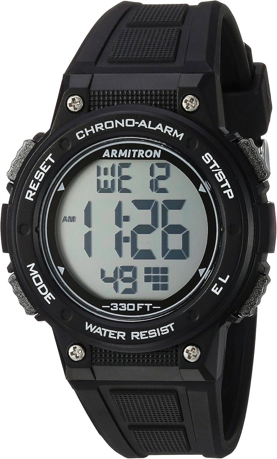 Armitron Sport Women'S Digital Chronograph Resin Strap Watch