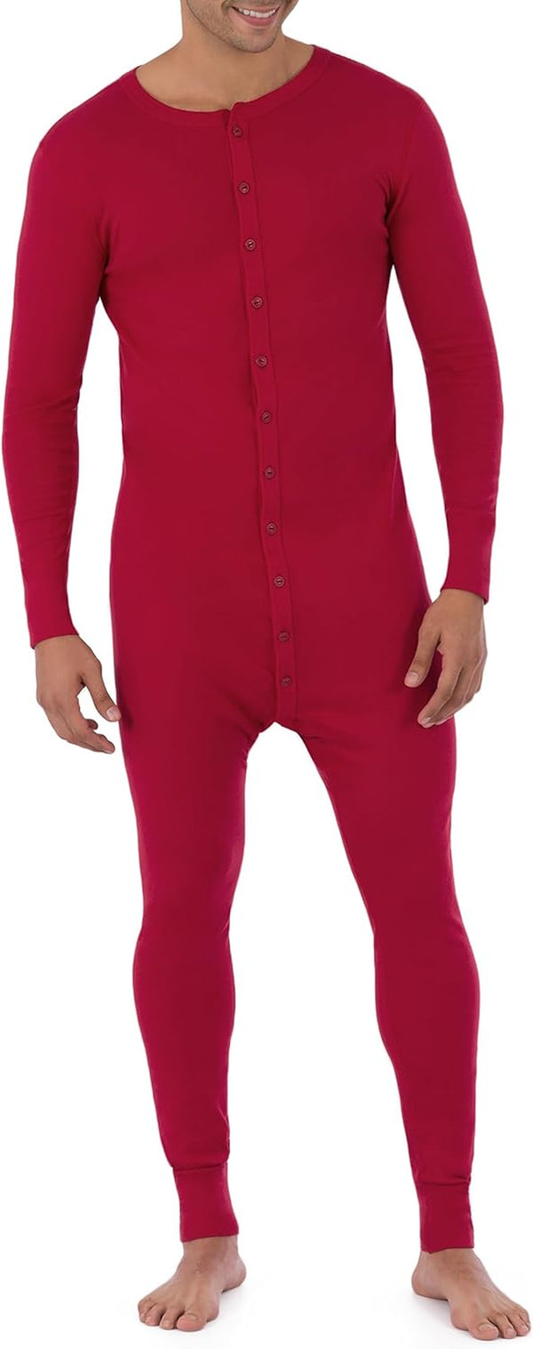 Fruit of the Loom Mens Premium Thermal Union Suit