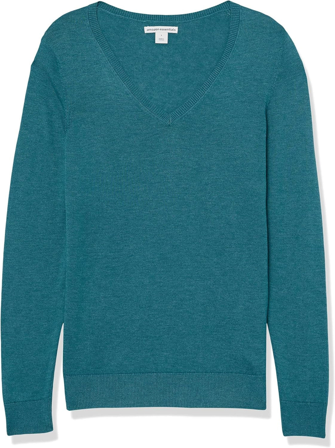 Amazon Essentials Women'S Classic-Fit Lightweight Long-Sleeve V-Neck Sweater (Available in plus Size)