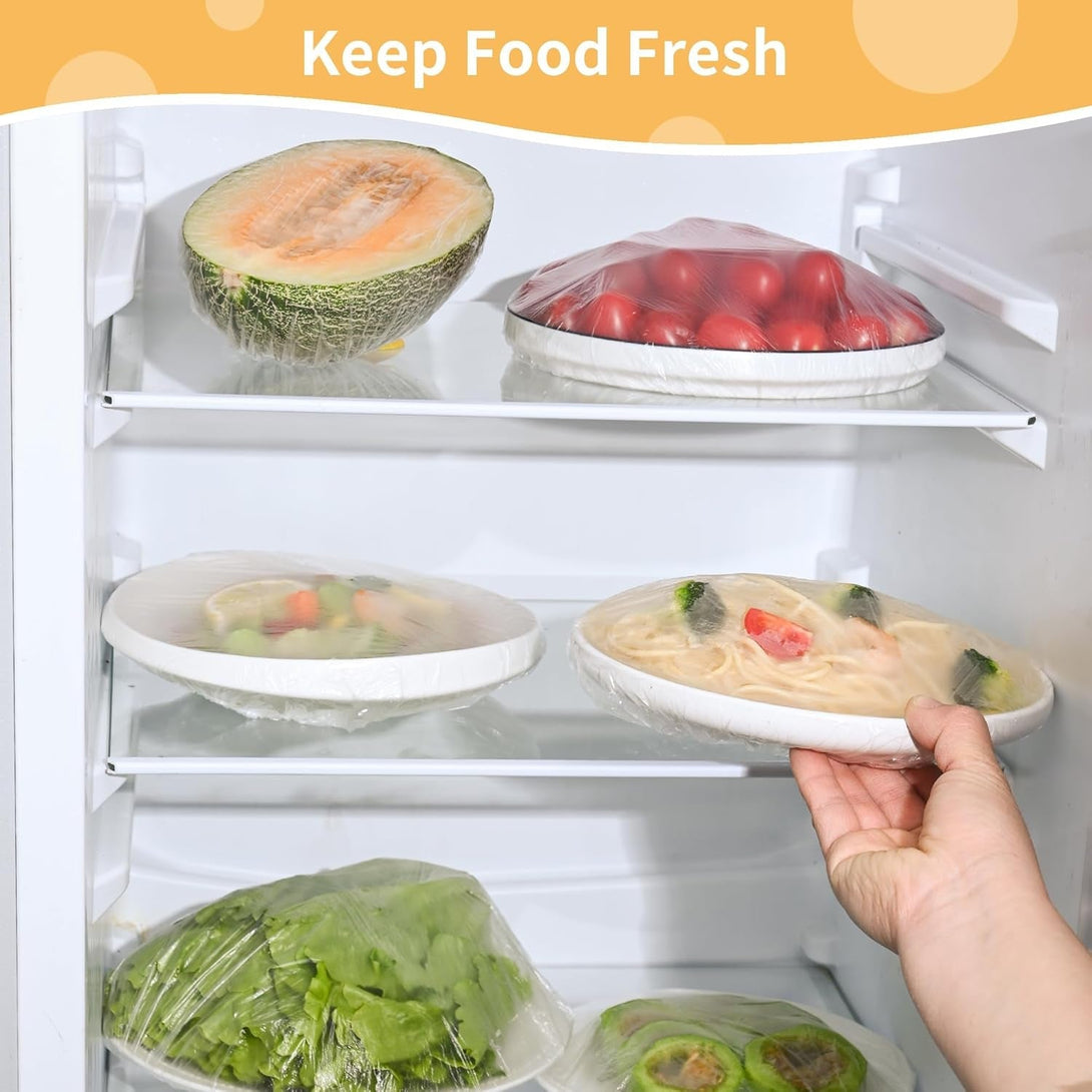 200 Bowl Covers Bread Proofing Large Elastic Reusable Plastic Wrap for Food Storage Baking Rising Sourdough Meal-Prep Fermentation Shower Caps Bpa-Free Keep Food Fresh