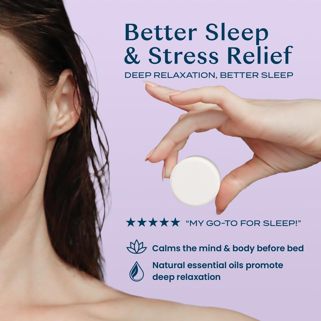 Body Restore Shower Steamers Aromatherapy 15 Pack - Fathers Day Unique Gifts for Dad, Grandpa, Birthday Gift for Mom, Daughter, Son, Best Friend, Travel Essentials, Self Care, Bath Bombs - Lavender