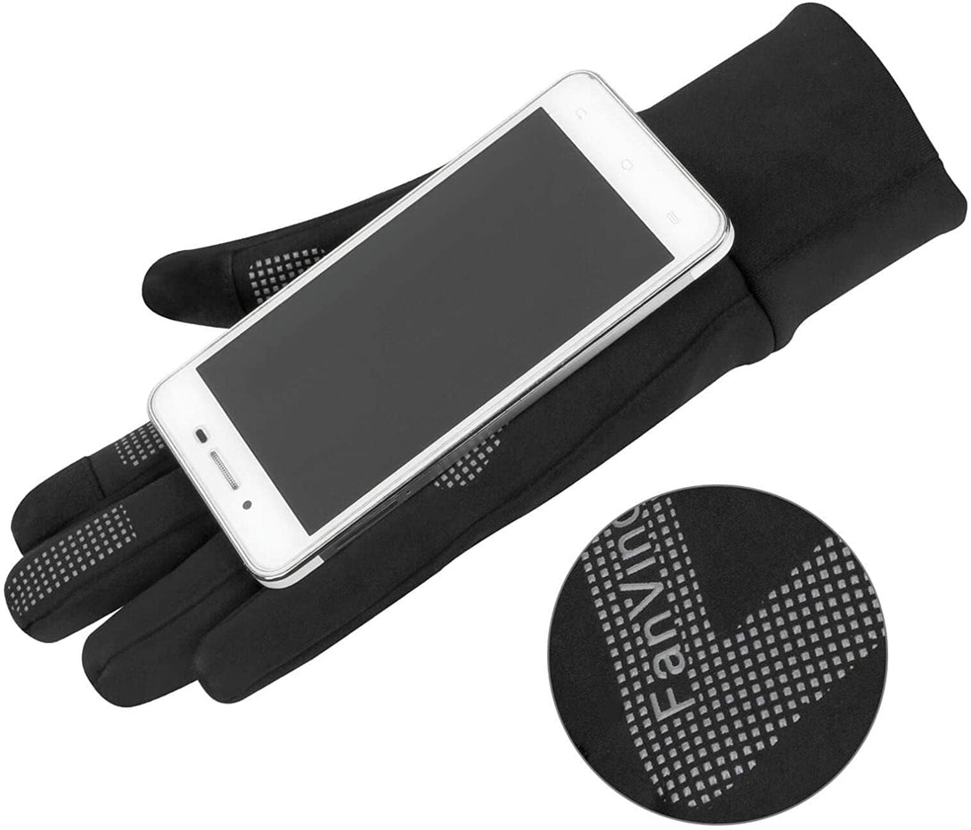 Fanvince Winter Gloves Touch Screen Water Resistant Windproof Thermal for Running Cycling Driving Hiking for Men Women