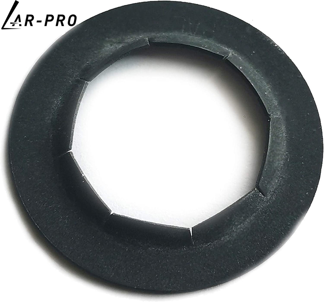 AR-PRO (8 Pack) Hard-To-Find Spring Steel Push-On Pushnuts - Dolly Wheel Lock Washers Fits 5/8" Dolly Axle Rods with Oiled Phosphate Finish