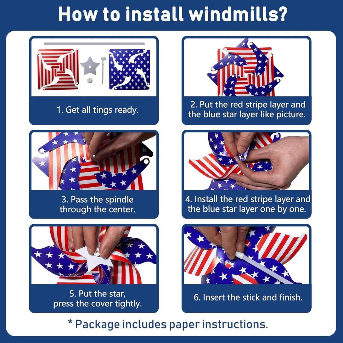 136PCS 4Th of July Accessories - Patriotic Party Favors Fourth of July Decoration Supplies Headband Shutter Glasses Tattoo Sticker Necklace Flag American Memorial Independence Day USA Themed