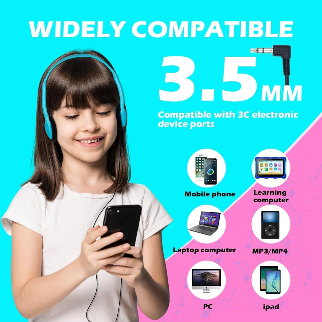 18 Pack Classroom Kids Headphones Bulk for School Students Children Teen Boys Girls, Wholesale Bulk Headphones for Classroom Earphones 3.5Mm Jack(Mix Colors)
