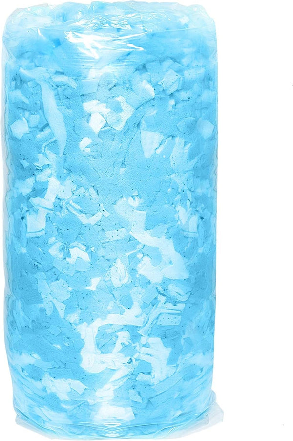5Lbs Shredded Memory Foam Filling for Bean Bag Filler Foam Refill for Pillow Dog Beds Chairs Cushions and Arts Crafts, Added Gel Particles