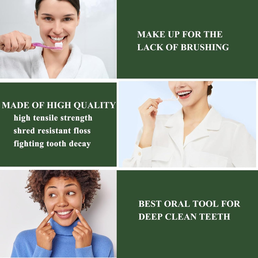 520 Count Dental Floss Picks with 2 Floss Dispenser-3 X Teeth Cleaning Advanced Clean Floss Stick,Perfect for Molar Tight Teeth Interdental Spaces,Fight Tooth Decay,Family Toothpicks(5 Pack)