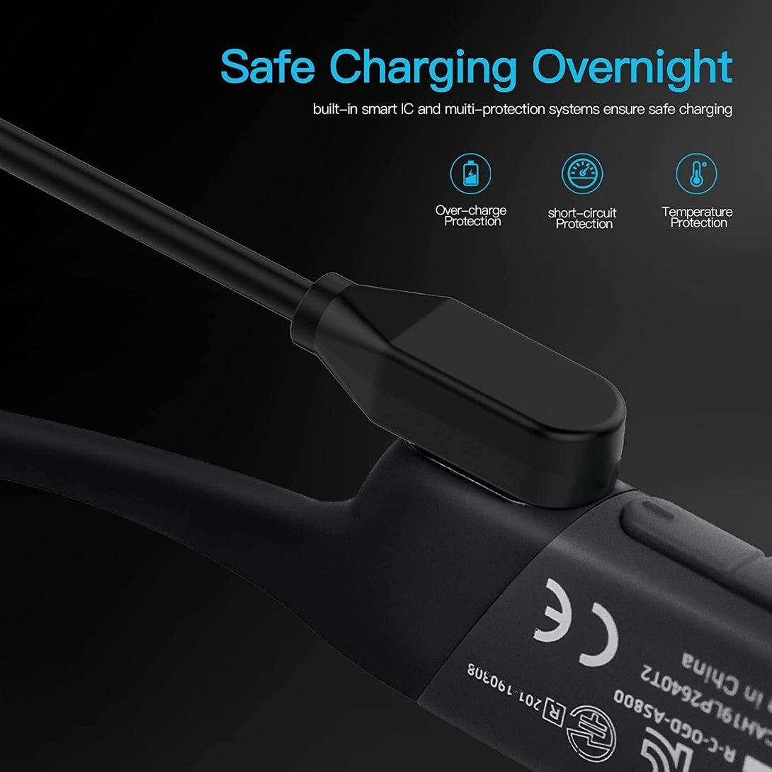 AWINNER 2 Pack Compatible for Shokz Charging Cable,Magnetic Charger Cord Compatible for Aftershokz Aeropex As800,Shokz Openrun Pro,Openrun,Openrun Mini,Opencomm Bone Conduction Headphones