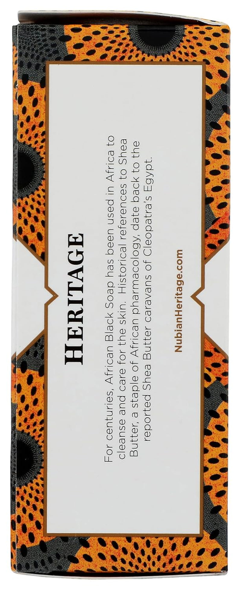 Nubian Heritage Soap Bar, African Black, 5 Ounce