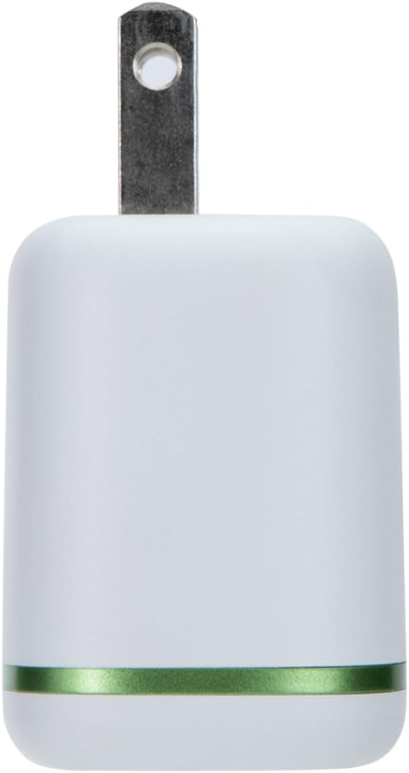 AT&T USB-C Wall Charger Fast Charging Power Adapter Foldable Prongs Travel-Friendly for Compatible with Iphone Ipad Samsung Galaxy Google Pixel (20W White)