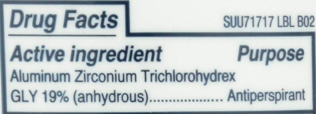 Sure Deodorant Invisible Solid, Unscented - 2.6 Oz