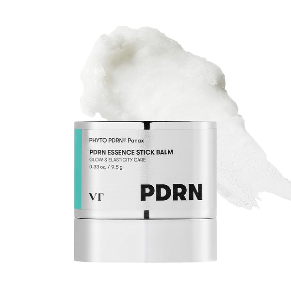 VT COSMETICS PDRN Essence Stick Balm, PDRN Collagen Multi Wrinkle Stick, All-In-One Eye & Neck Treatment, Glow Makeup Base & Face Treatment Balm, Plumping, Fine Lines (0.33 Oz.)