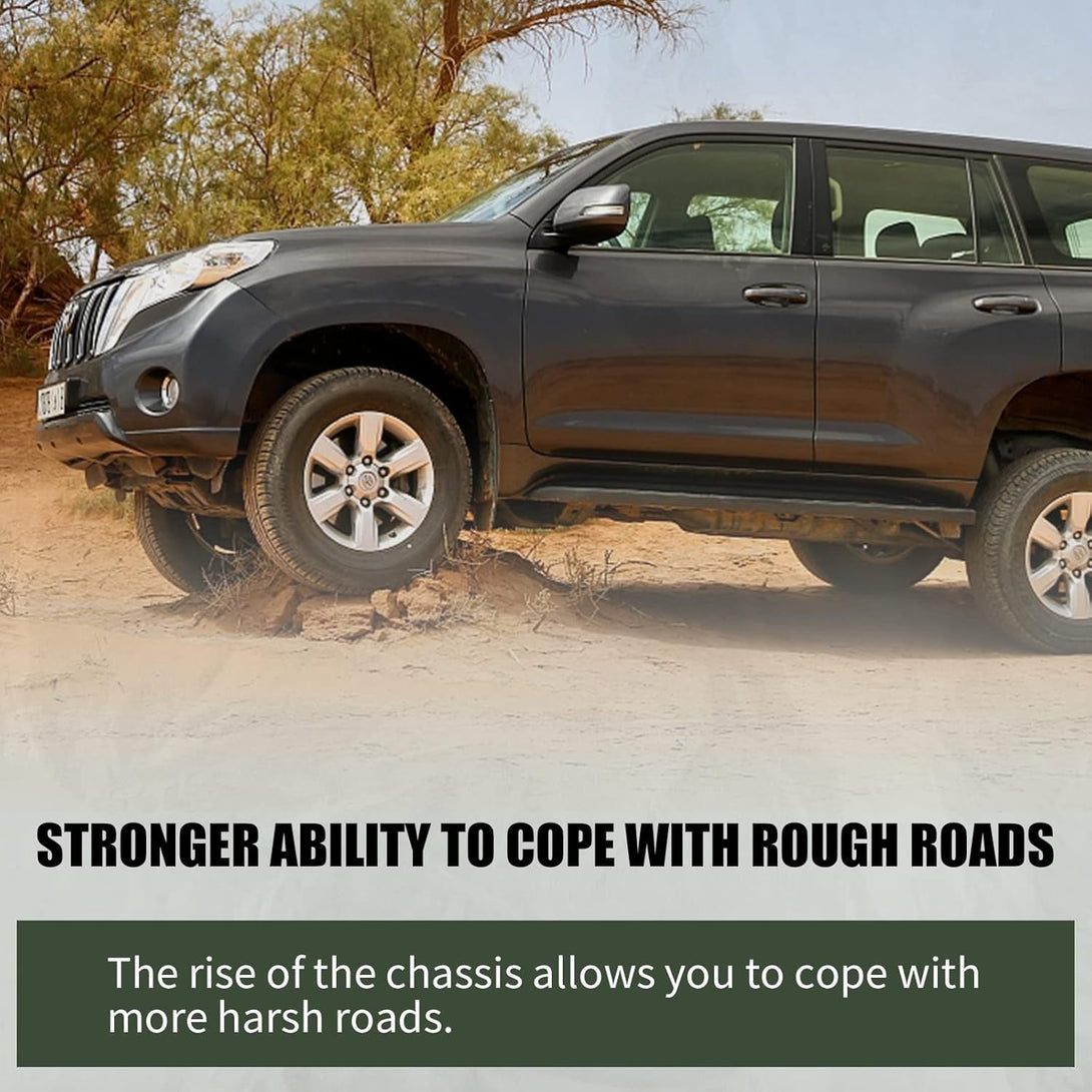 AUTOPTIM 2" Front Leveling Lift Kit, Replacement for 2006-2024 Ram 1500 4WD, 2005-2011 Dakota 2WD Strut Spacers