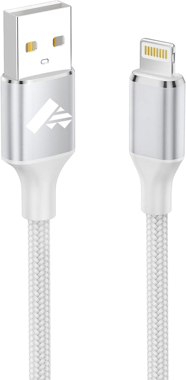 Iphone Charger [Apple Mfi Certified] 6FT Iphone Charger Cord Fast Charging USB to Lightning Cable Braided USB Phone Cable Cord Compatible with Iphone 14 13 12 11 Pro Max XR XS X 8 7 6 plus SE, Ipad