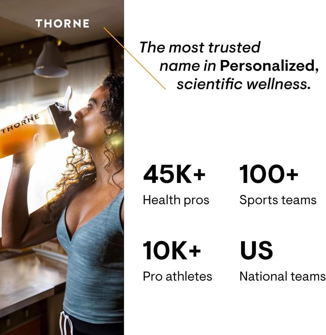 THORNE Vitamin C - Blend of Vitamin C and Citrus Bioflavonoids from Oranges - Support Immune System, Production of Cellular Energy, Collagen Production and Healthy Tissue* - Gluten-Free - 90 Capsules