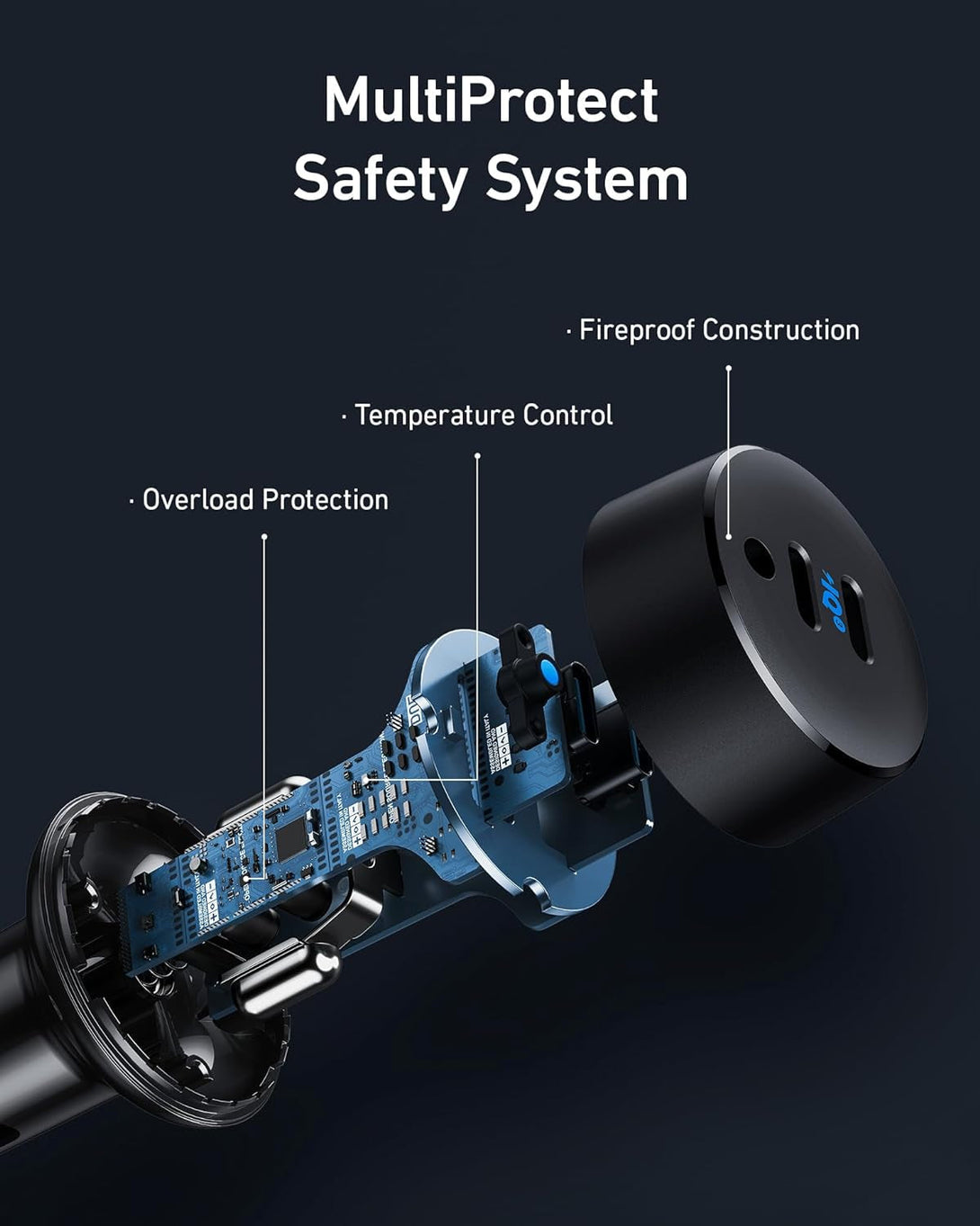 Anker USB C Car Charger, 40W 2-Port Poweriq 3.0 Type C Adapter, Iphone 16 Car Charger, Powerdrive III Duo with Power Delivery for Iphone 16/15/14/13