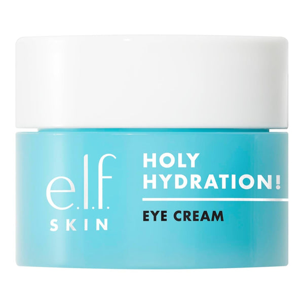 E.L.F. SKIN Holy Hydration! Eye Cream Mini, Rich Hydrating Eye Cream for Minimizing Dark Circles, Infused with Hyaluronic Acid, Vegan & Cruelty-Free