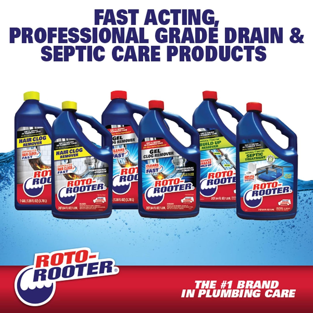 351271 Build-Up Remover Drain Cleaner, 64 Oz