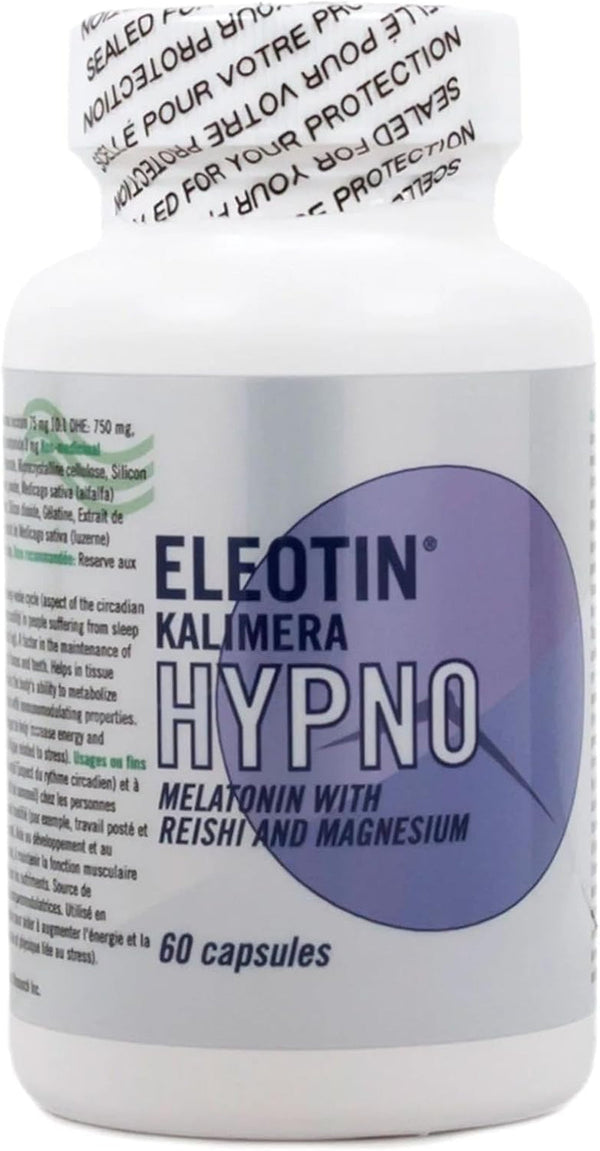 Eleotin Hypno | Serotonin-Free Premium Melatonin Supplement | Restful Sleep & Nighttime Recovery | Health Canada Approved