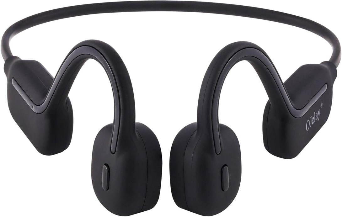 Ojelay Bone Conduction Wireless Headphones, IPX8 Waterproof Sport Earphone, Internal 32G Memory Wireless Music Player, Open-Ear Bluetooth 5.3 Water Resistant Headphone, for Swimming, Running