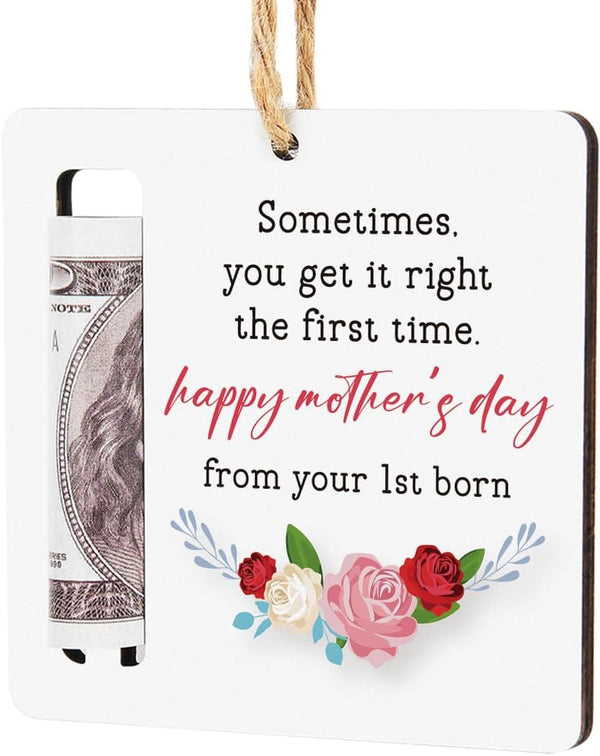 Mothers Day Money Holder First Time Mom Gifts New Mom Gifts Pregnancy Gift for Expecting Mom Birthday Gift Ideas Best Mom Money Holder Decoration