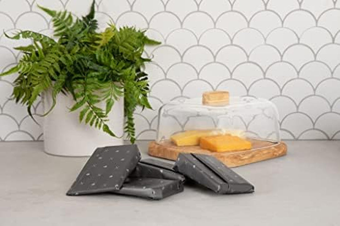 Formaticum Reusable Cheese Storage Sheets | Size 9" X 14" | Professional-Grade Cheese Strorage | Store Cheese, Sandwiches, and Charcuterie | Kitchen Organization | Manufactured in Germany | 10 Sheets