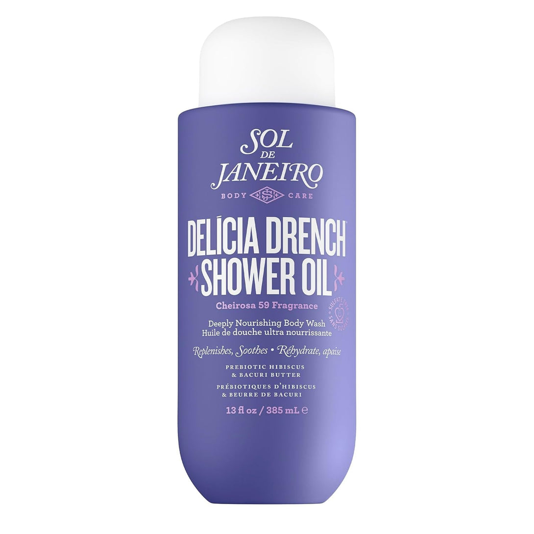 Sol De Janeiro Delicia Drench Shower Oil Moisturizing Cleansing Oil