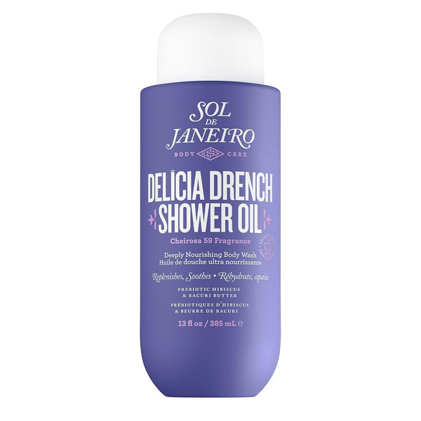 Sol De Janeiro Delicia Drench Shower Oil Moisturizing Cleansing Oil