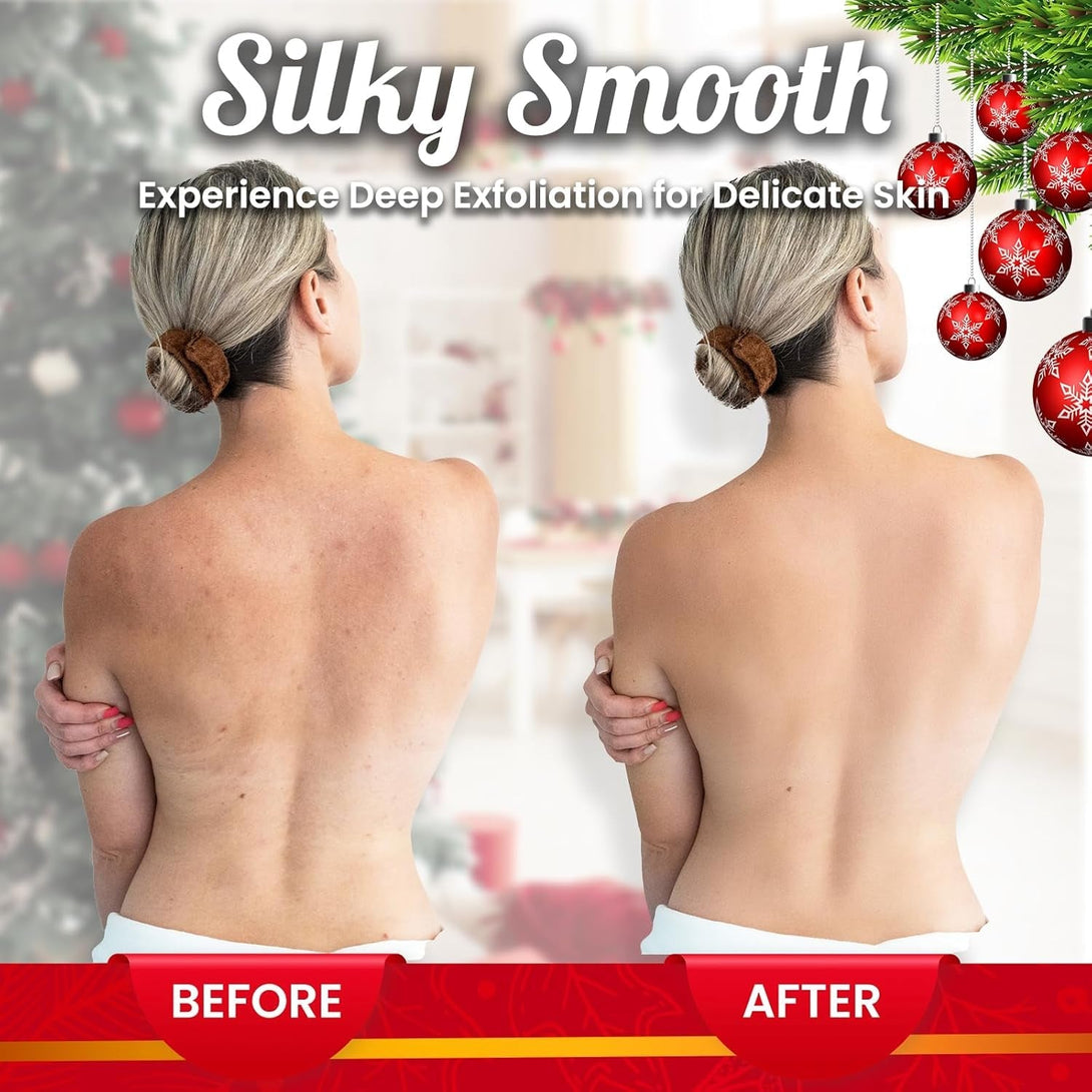 Anti-Shrink Korean Asian Exfoliating Bath Washcloths Mitt Scrub for Body Washcloth Glove Premium Viscose Rayon Onsen Towel Korea Made (6PACK)