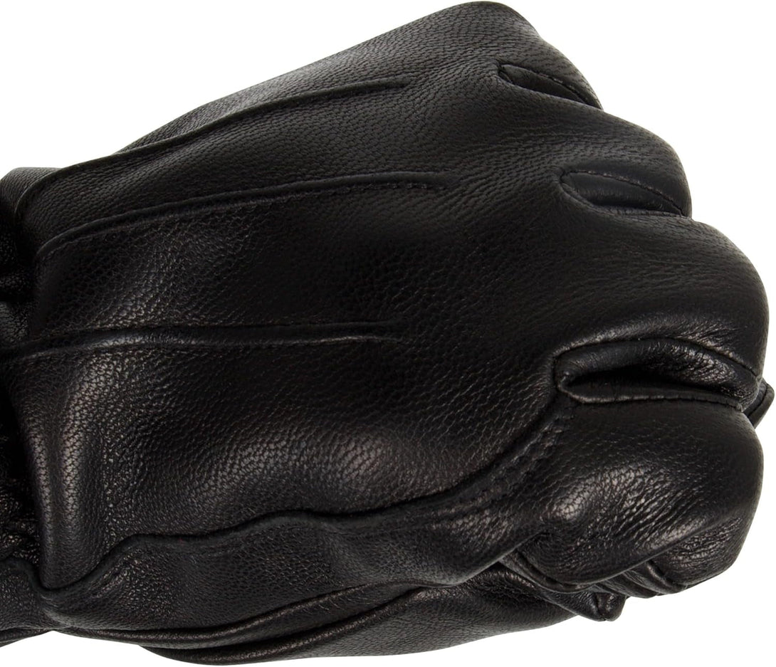 Dockers Men'S Warm Leather Winter Gloves with Smartphone Touchscreen Capability