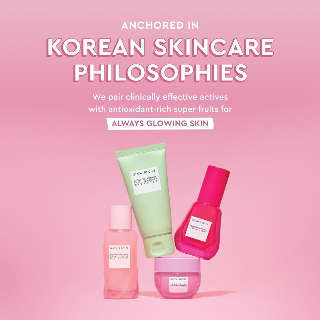 Glow Recipe Watermelon Niacinamide Dew Drops, Travel Size - Brightening, Plumping Hydrating Face Serum, Makeup Primer + Liquid Highlighter with Hyaluronic Acid - Dewy & Glowing Korean Skin Care (15Ml)