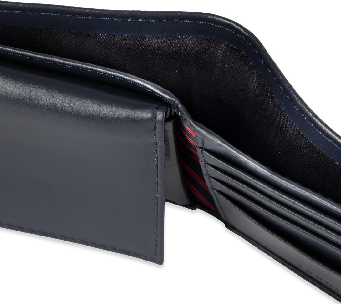 Tommy Hilfiger Men'S Classic Bifold Wallet with ID Window and Multiple Card Slots